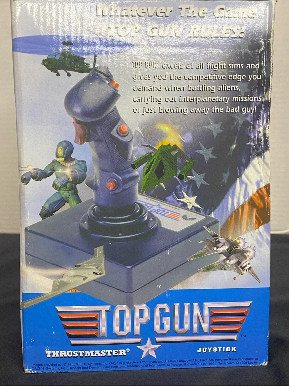 Top Gun official trust master joystick. Just connect and play!